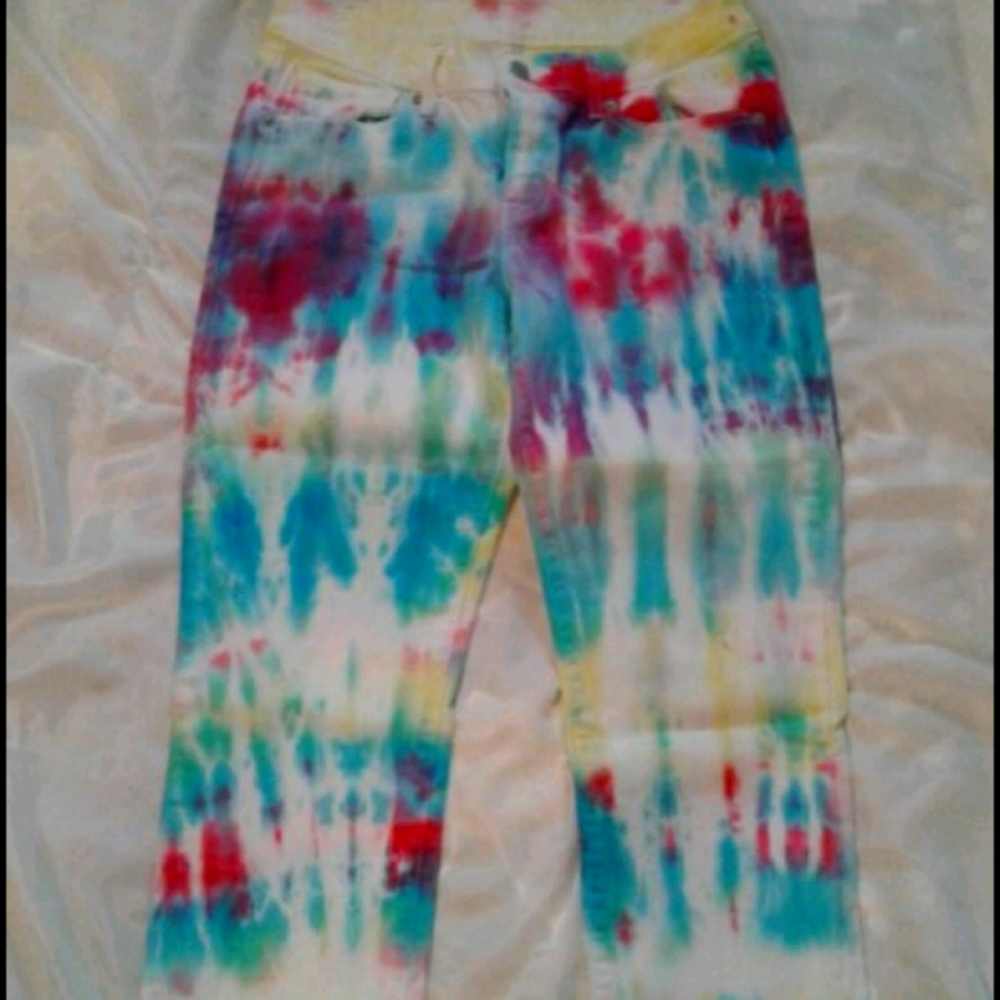 Tye Dyed Capris